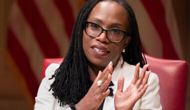 Ketanji Brown Jackson says Supreme Court risks being seen as political after voting rights decision