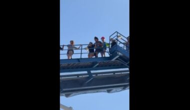 Six Flags riders evacuate towering Texas coaster after sudden power outage