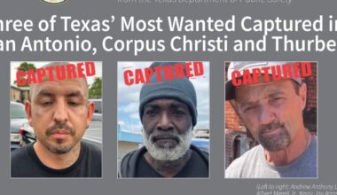 Texas' Top 10 Fugitives List: 3 sex offenders arrested by federal and state task forces