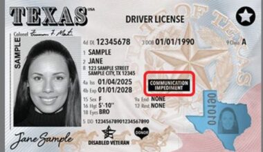Texas adds deaf, hard of hearing designation to driver’s licenses