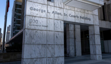 Dallas judge makes everyone wear masks, but her. That must stop