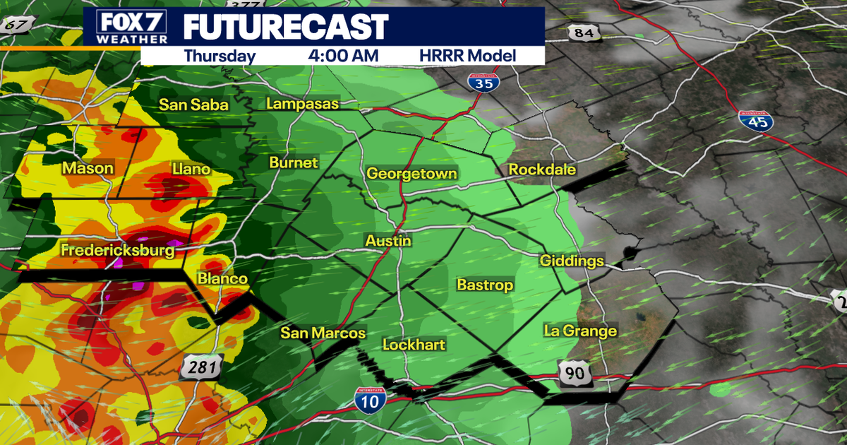 Austin weather: Stormy night in Central Texas and more storms expected