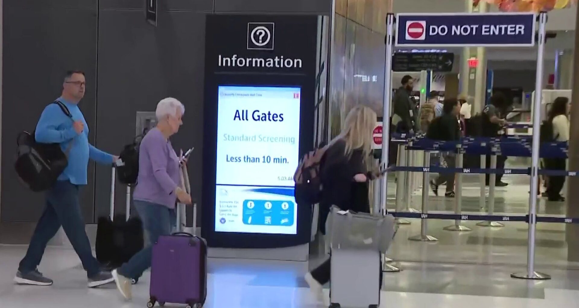 More than 1.3 million passengers are expected to travel through Houston Airport’s