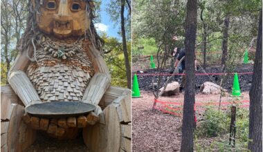 Iconic Pease Park troll in Austin burns down. What we know.