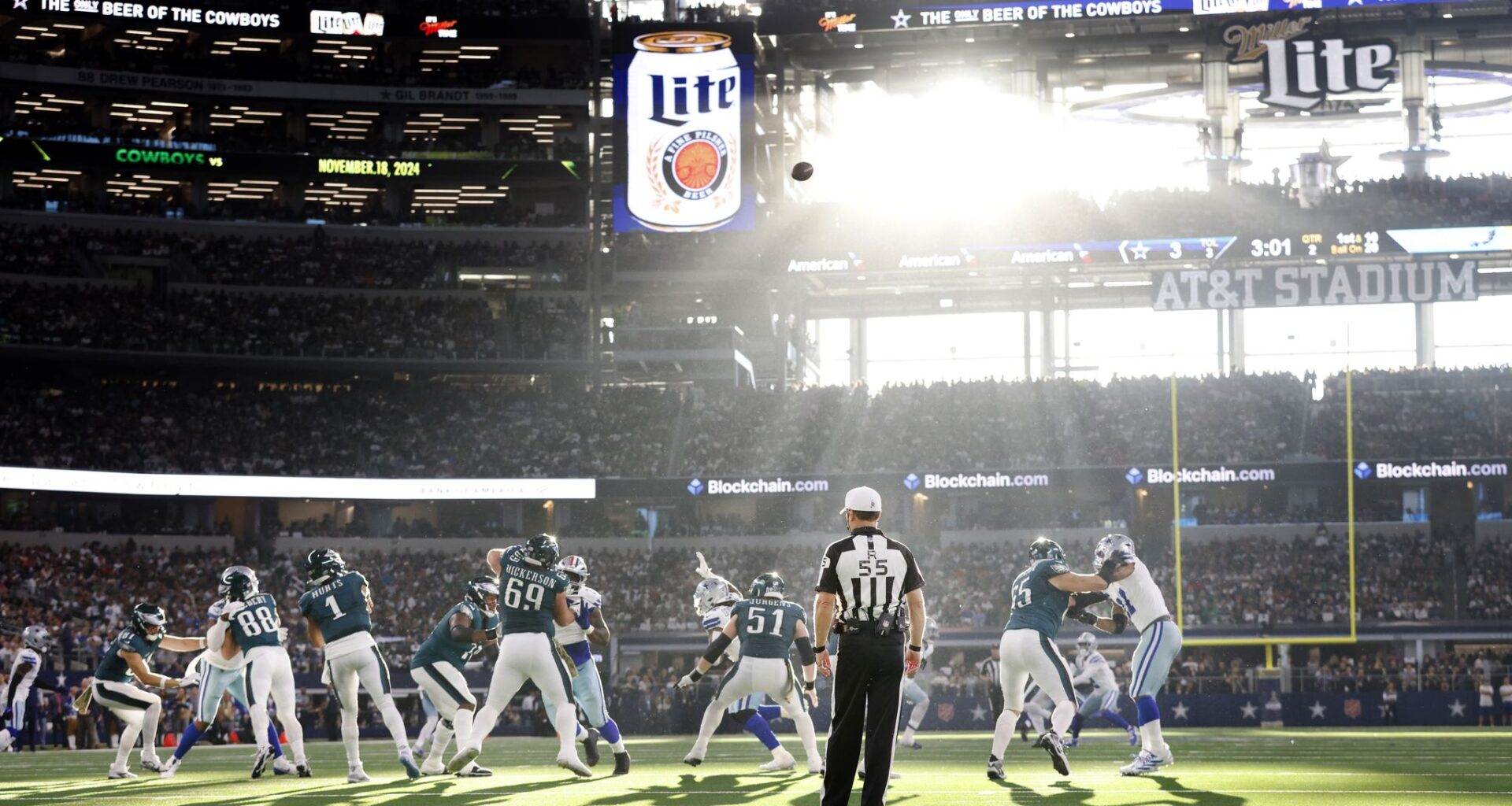 FIFA will put up curtains at AT&T Stadium for World Cup match