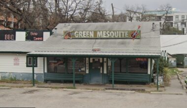 Green Mesquite BBQ off Barton Springs Road in South Austin.