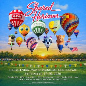 2026 H-E-B | Central Market Plano Balloon Festival 1080 x 1080