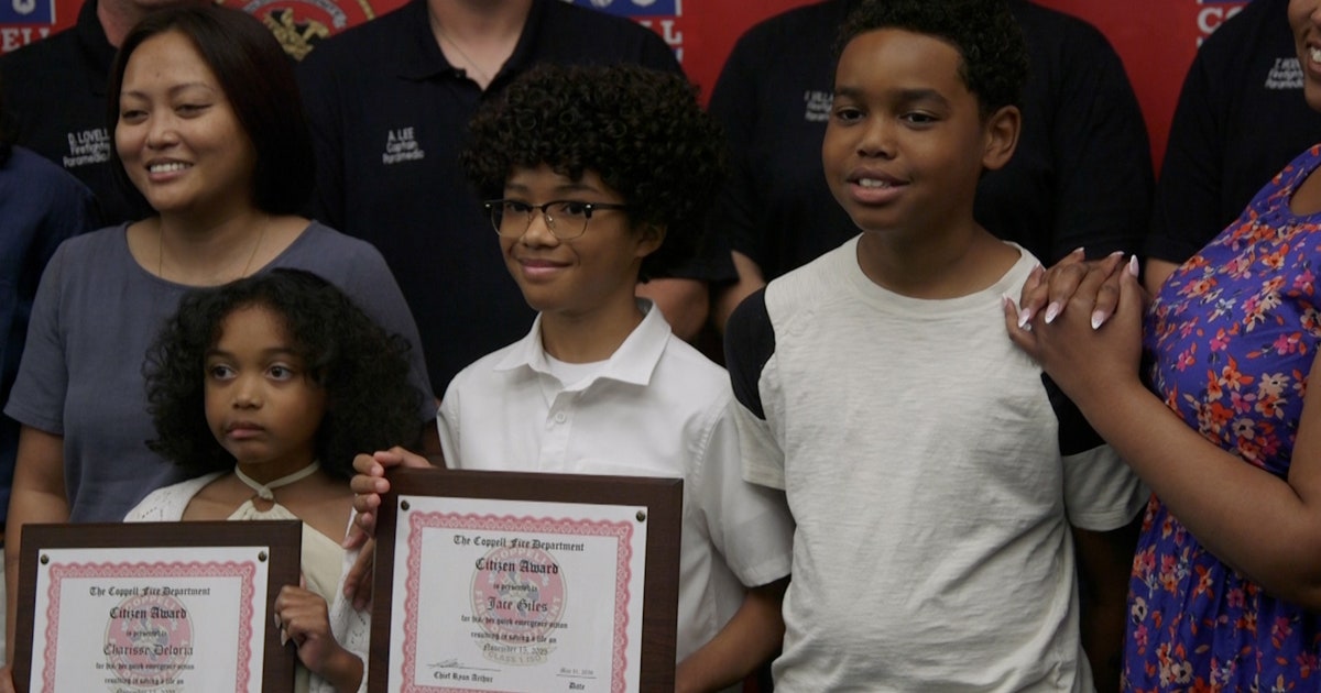 North Texas teen honored for saving friend’s life