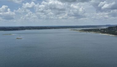 Lake Travis, Lake Austin water levels after Central Texas rain