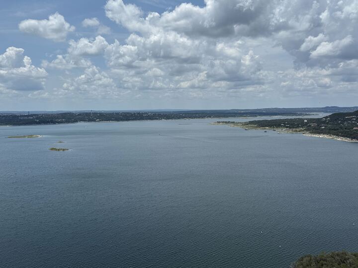 Lake Travis, Lake Austin water levels after Central Texas rain