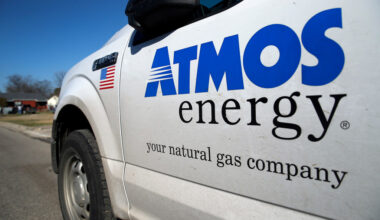 Atmos delivers natural gas to about 1,400 communities in eight states.