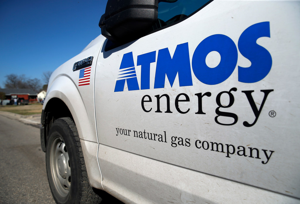 Atmos delivers natural gas to about 1,400 communities in eight states.
