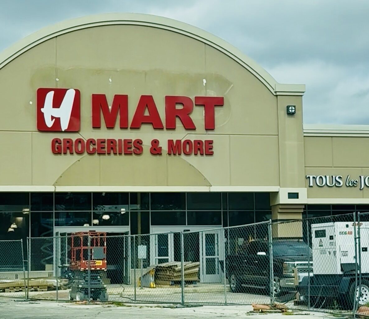 H Mart's second Austin store inches closer to opening day