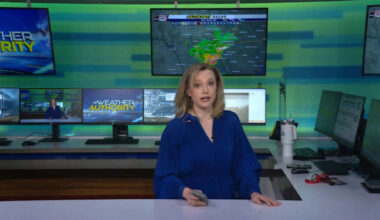 It's been a stormy morning. We'll see a break, but storms may return this afternoon ~ Sarah