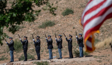 El Paso, its police officers, family honors fallen officers at memorial