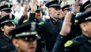 Houston mayor says city police force larger than ever
