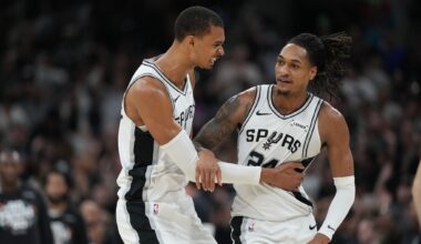 Wembanyama answers the call again, Spurs top Thunder to tie West finals at 2-2