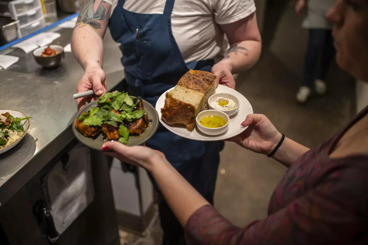 Since the pay-what-you-will promotion began, the normally slower weekday is seeing an average increase in traffic at the restaurant.