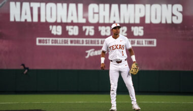 Texas hosting UCSB, Tarleton State, Holy Cross in baseball regional