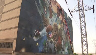 FIFA World Cup: 150-foot tall soccer mural completed in Dallas