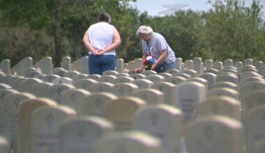 Thousands of flags. Countless stories. Families gathered to honor loved ones — and remember the sacrifices that made their freedoms possible