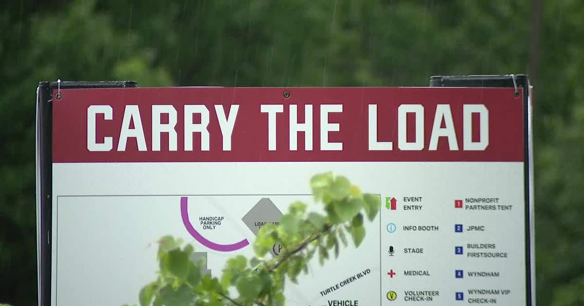 Memorial Day 2026: Carry The Load Memorial March continues through rain, lightning