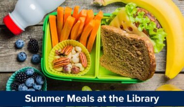 Grab a Free, Healthy Meal This Summer at the Arlington Public Library