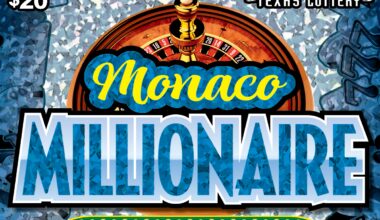 Two Texas residents each claimed $1 million prizes, including one winning $1 million in the Monaco Millionaire.