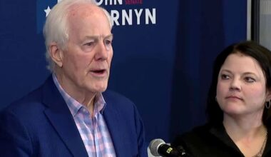 Cornyn concedes to Paxton in U.S. Senate race in Texas