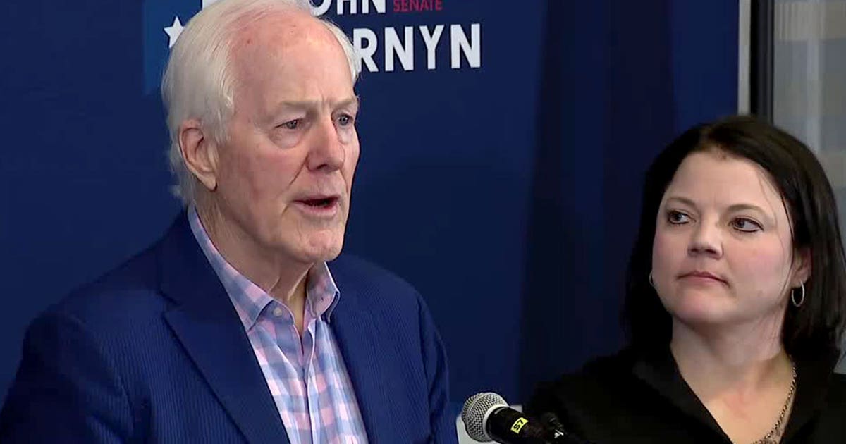 Cornyn concedes to Paxton in U.S. Senate race in Texas