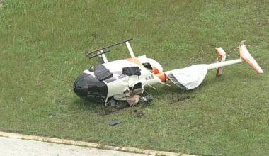 Helicopter crashes near Denton County training facility