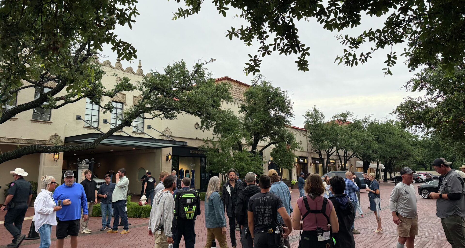 'Frisco King' lands in Highland Park Village for shoot