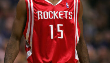 Houston Rockets jersey history No. 15 - John Lucas III (2005-07)