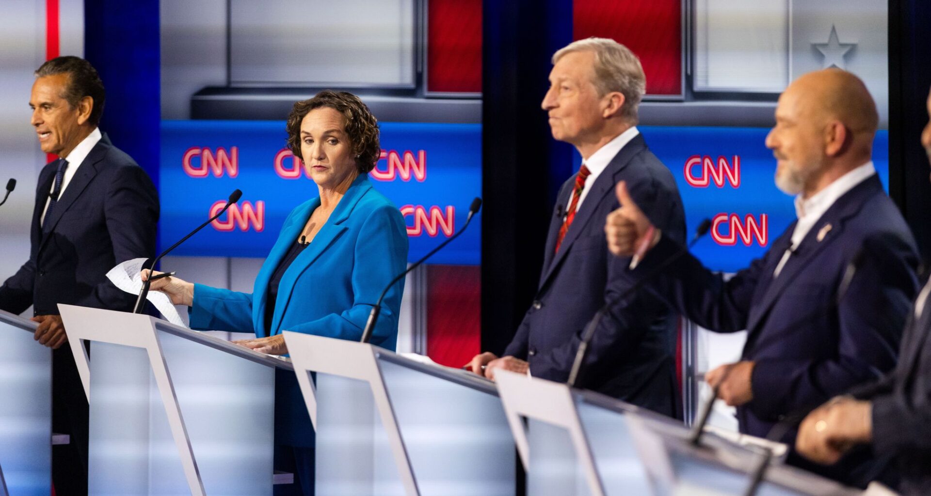 California Democrats shrug at their choices in packed race to replace Newsom
