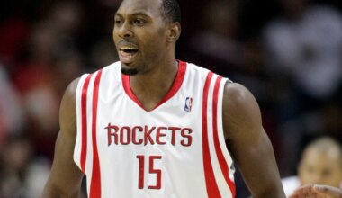 Rockets jersey history No. 15