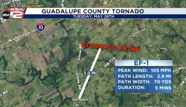 EF-1 tornado touched down near New Berlin, National Weather Service says