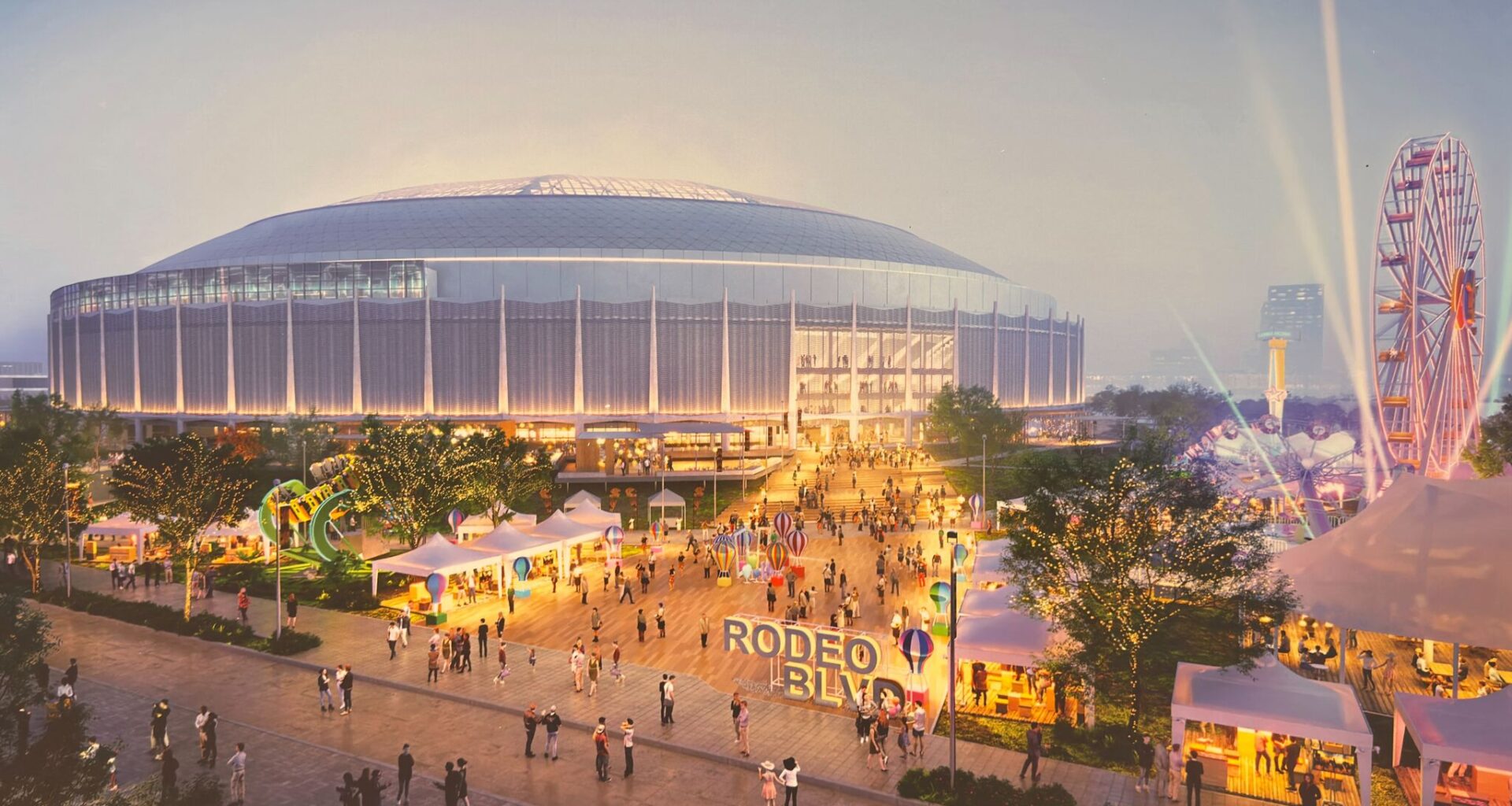 New renderings reveal dramatic vision for Houston’s Astrodome