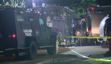 Garland SWAT standoff ends with bank robbery suspect’s arrest