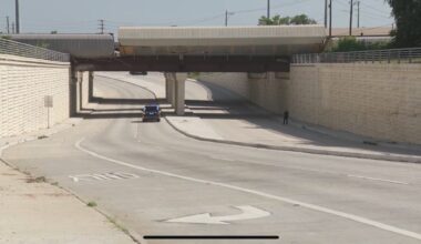 11 train cars derail from overpass in NW Houston causing traffic