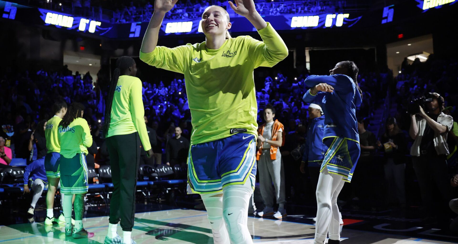 Wings' Paige Bueckers' jersey from WNBA debut sells for record price