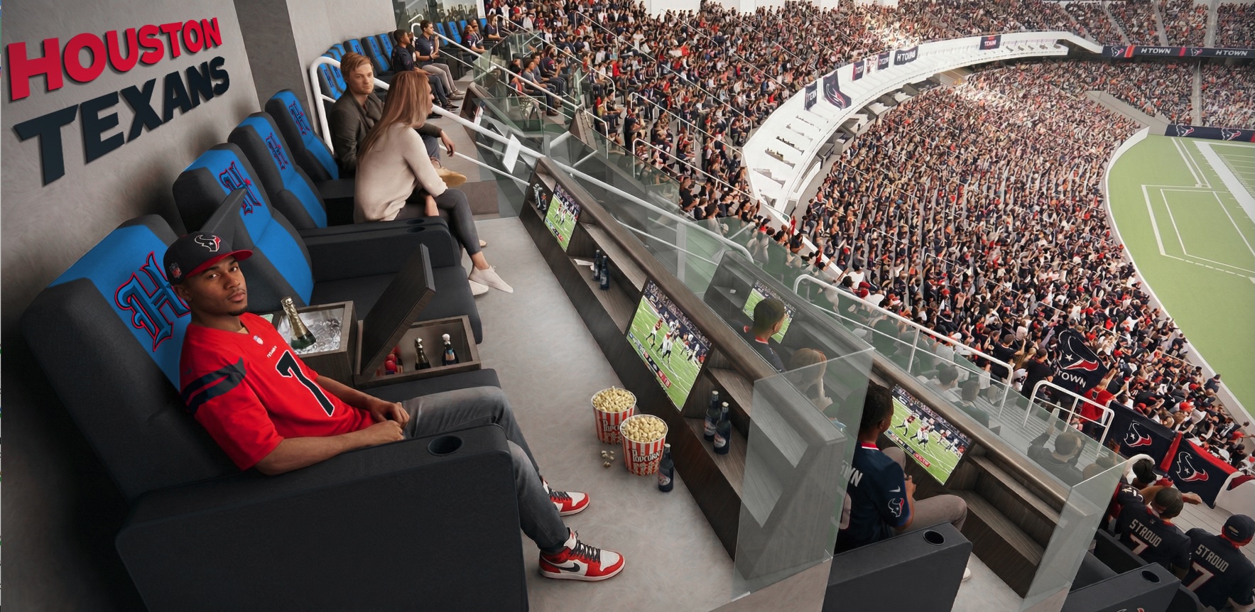 Texans, RodeoHouston announce new premium seating at Reliant Stadium
