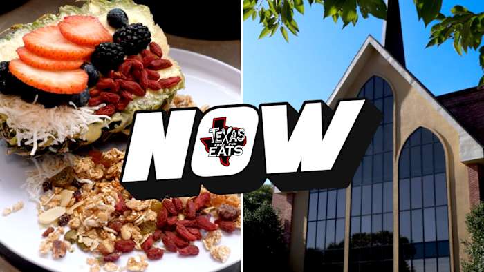 Texas Eats NOW: Poolside food, Freedom conference, waffle creations, Spurs spirit, Houston BBQ, and River Walk seafood