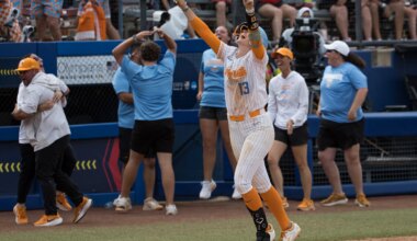 Lady Vols softball defeat Texas Tech in College World Series
