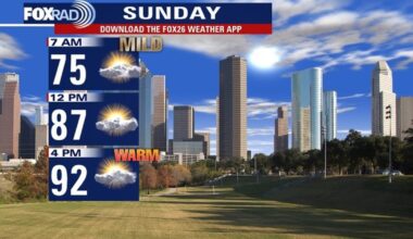 Houston weather: Red hot temps continue; Blue Moon Sunday