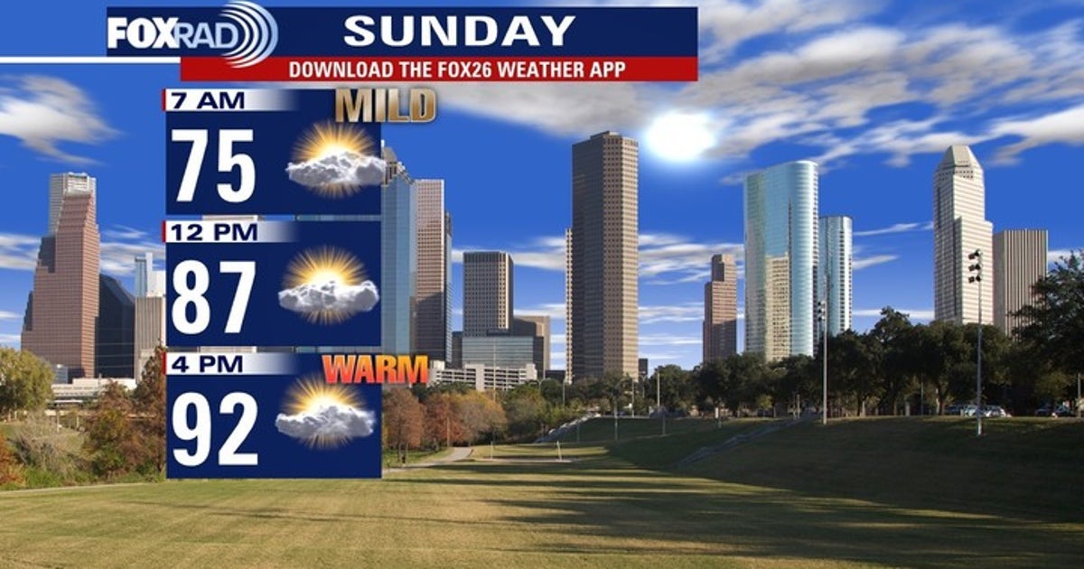 Houston weather: Red hot temps continue; Blue Moon Sunday