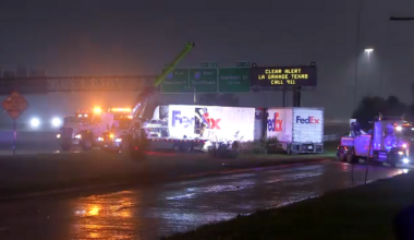 13 Alert Traffic: Crash involving multiple big rigs shuts down i-610 North Loop eastbound near McCarty, HPD says