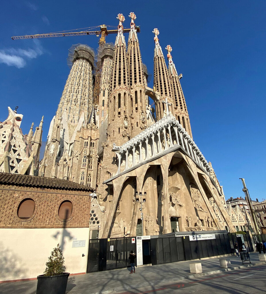 The Basilica of the Holy Family, or Sagrada Família, in Barcelona, Spain, designed by famed Spanish architect Antoni Gaudí, is seen in this March 13, 2020, photo. Pope Leo XIV will a visit the famed basilica during his visit to Spain June 6-12, 2026. (OSV News photo/Nacho Doce, Reuters)
