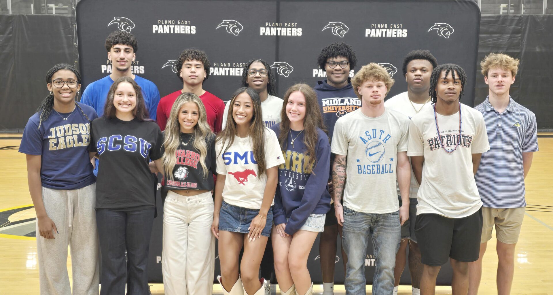Taking the next step: Thirteen seniors at Plano East sign with colleges