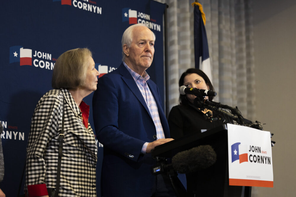 John Cornyn GOP Senate Runoff