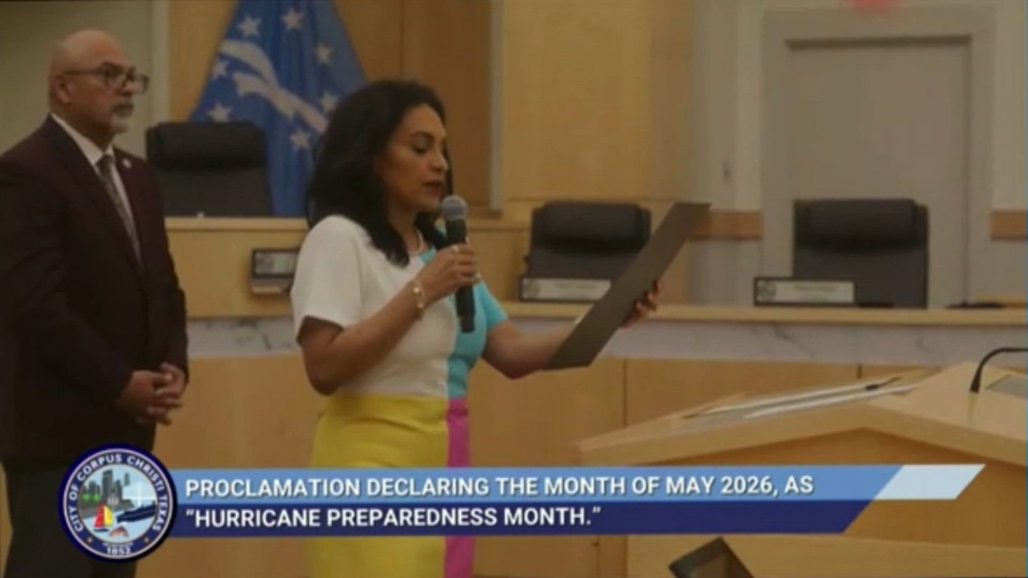 Corpus Christi declares June Hurricane Awareness Month